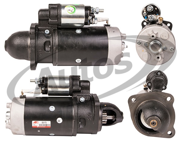 Startér 24V/4,0kW VOLVO BM, CATERPILLAR M315/312B, PERKINS