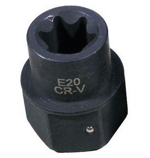 Hlavice úderová 1/2" torx E20x30mm MAN TGM, TGA , MERCEDES Atego, SAF, SCHMITZ