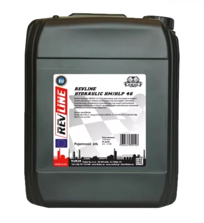 Olej hydraulický REVLINE Hydraulic HLP/HM 46, 20 l