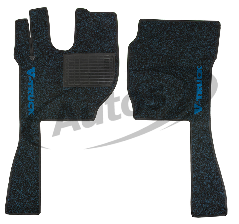 Koberec podlahový textilní modrý - sada VOLVO FH 4