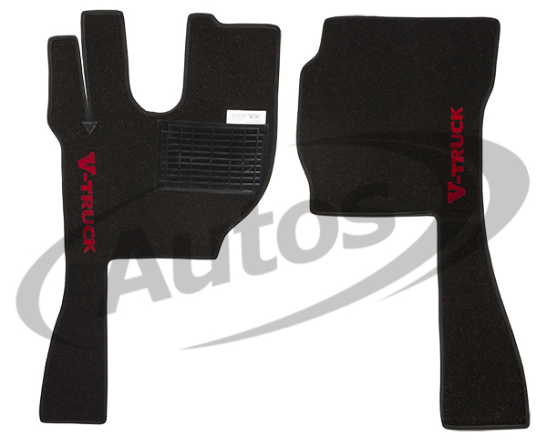 Koberec podlahový textilní červený - sada VOLVO FH4 od 2013