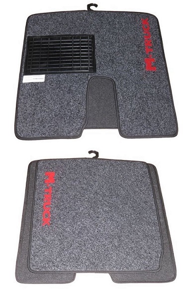 Koberec podlahový textilní červený - sada MAN TGX XXL