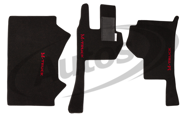 Koberec podlahový gumový - sada MERCEDES Actros MP4 MEGA SPACE