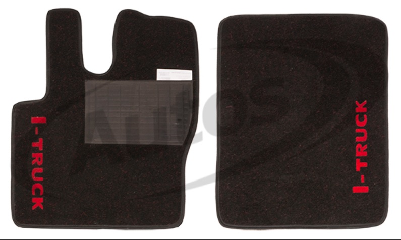 Koberec podlahový textilní červený - sada IVECO E.Cargo od 2002