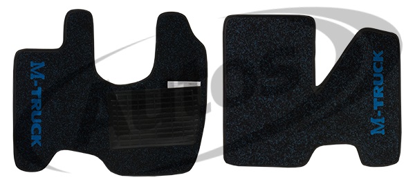 Koberec podlahový textilní modrý - sada MERCEDES 815/Atego/Axor