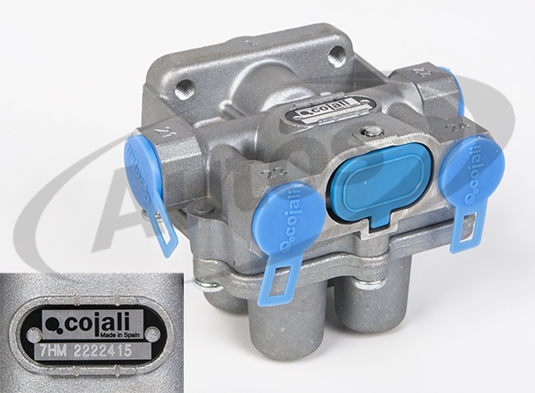 Ventil čtyřcestný jistící IVECO E.Cargo, E.Tech, E.Trakker