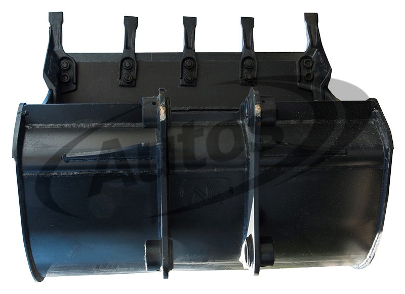 Lžíce podkopová 90cm/čep 44,7x340mm, čepel Hardox 400, ocel S355 JCB 3CX,4CX HB400