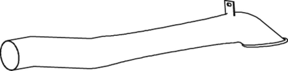 Trubka výfuku koncová 1360mm MAN Lion´s Coach,Lion ´s Star, NEOPLAN Starliner, Tourliner