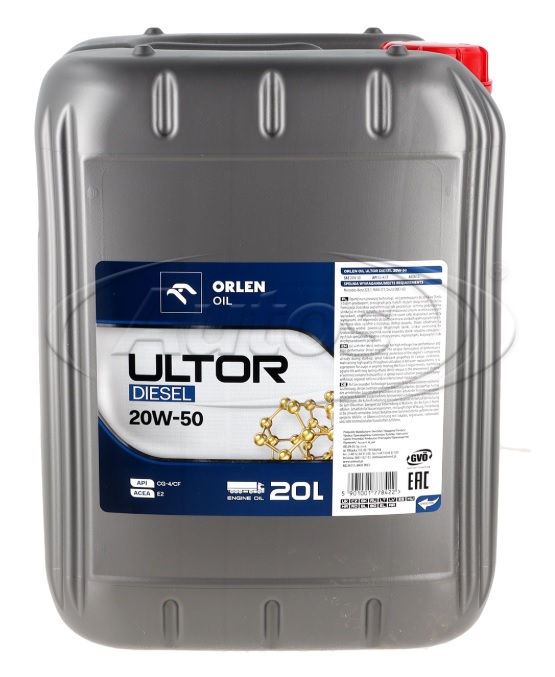 Olej motorový ORLEN PLATINUM ULTOR DIESEL 20W-50, 20 l