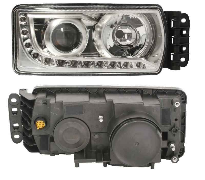 Světlomet hlavní /H7+LED/ s denním svícením, mechanický P IVECO Stralis od 02.2002