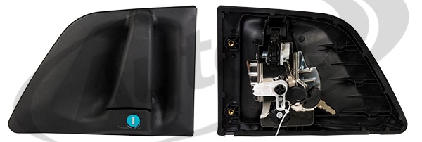 Klika dveří vnější kompletní L SCANIA 94,114,124,144, CP,CR.CT