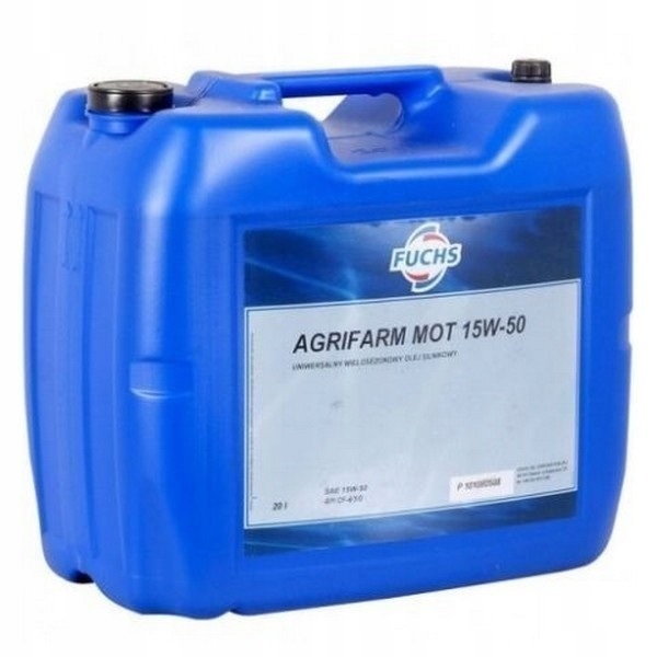 Olej motorový FUCHS AGRIFARM MOT 15W-50, 20 l 