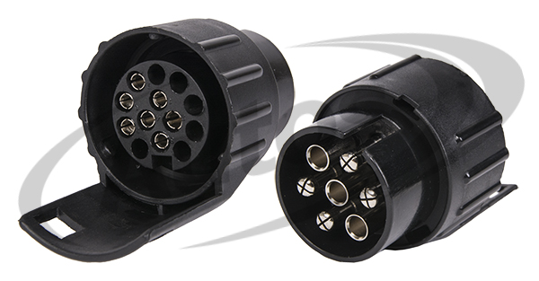 Adaptér zástrčky 7pin/13pin plastový JAEGER