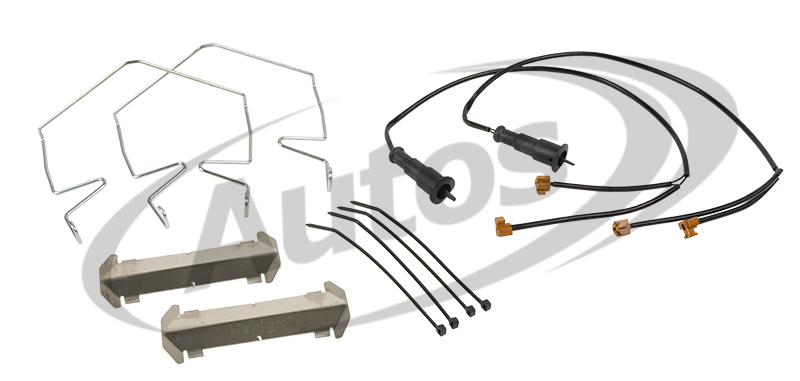 Snímač opotřebení brzdových desek - sada na nápravu SAF 22,5" Haldex modul T
