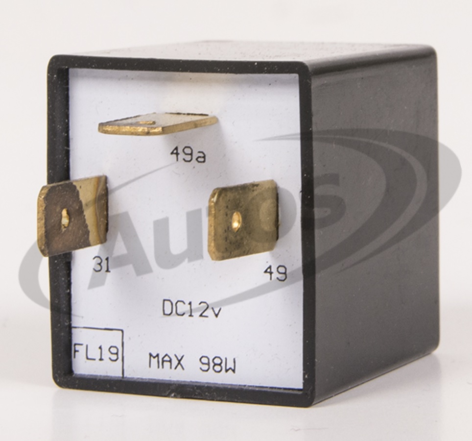 Relé přerušovače směrových/výstražných světel 12V 6x21W JCB 3CX, 4CX