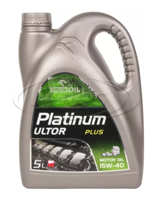 Olej motorový ORLEN PLATINUM ULTOR PLUS 15W-40 minerální, 5 l
