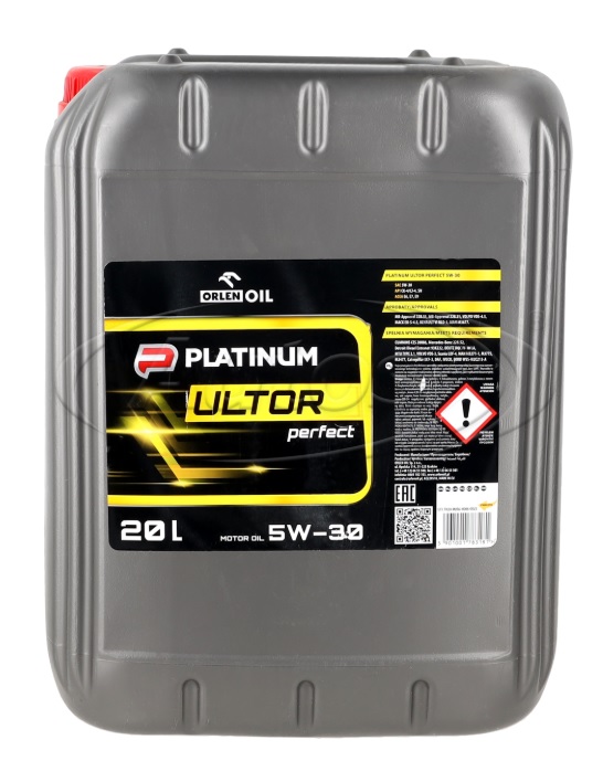 Olej motorový ORLEN PLATINUM ULTOR PERFECT 5W-30, 20 l