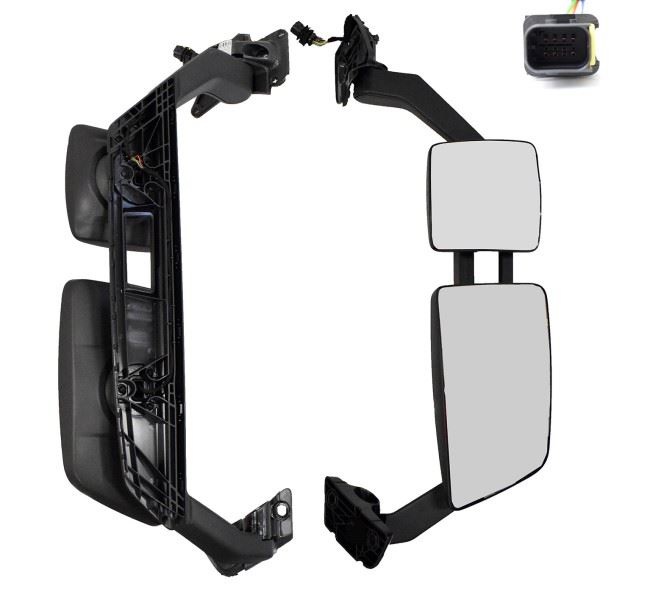 Zrcadlo hlavní dvojité 24V P VOLVO FH4 Euro 6 od 2013