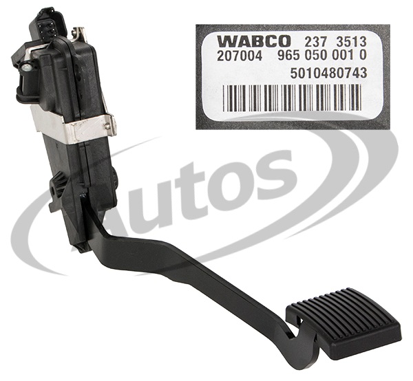 Pedál plynu DAF LF45 od 2000 do 2006 