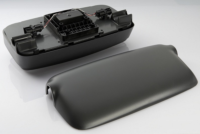 Zrcadlo hlavní 24V R1200 399x207 P MAN TGA, TGL, TGM