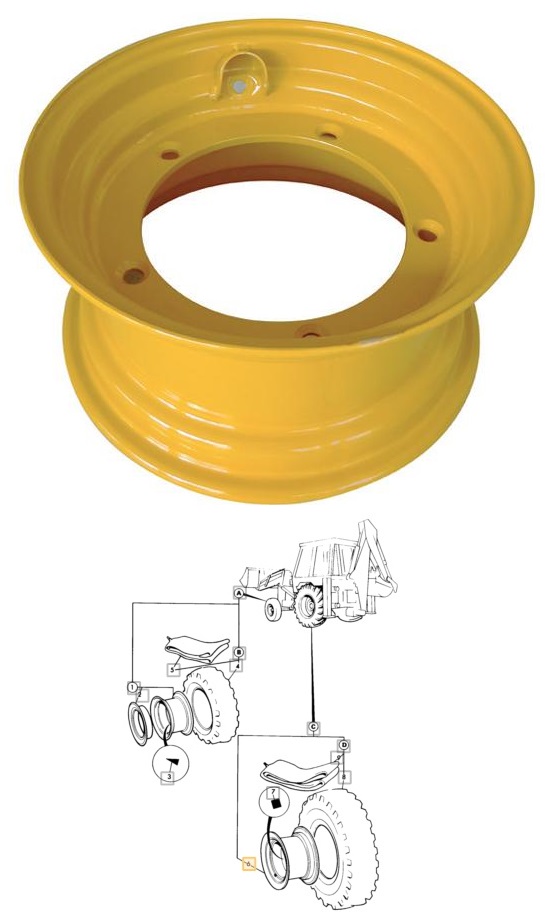 Disk kola Fe 18,6/15x26 ZN JCB 3CX