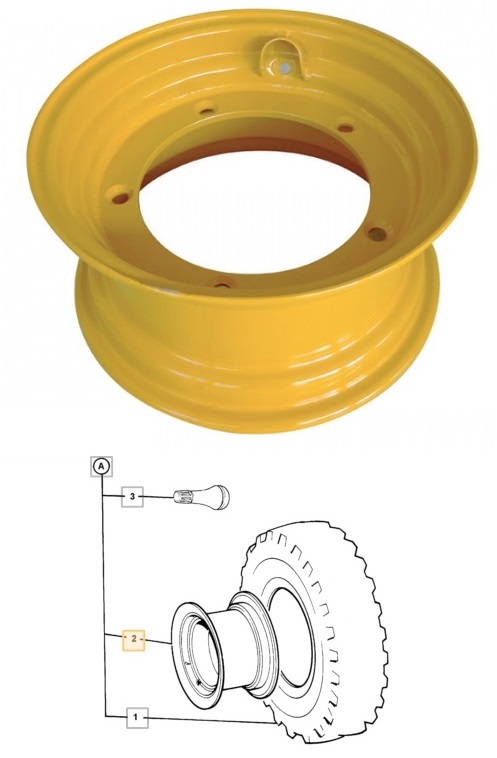 Disk kola Fe 9x18 W14Lx28 + 36mm ZN JCB 3CX/4CX SUPER