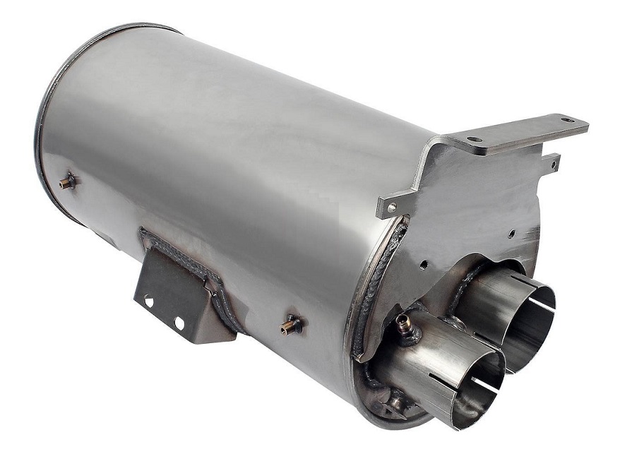 Tlumič výfuku s katalyzátorem MAN TGL od 03.2005,TGM od 09.2005 22970/22971/22972 Euro 4