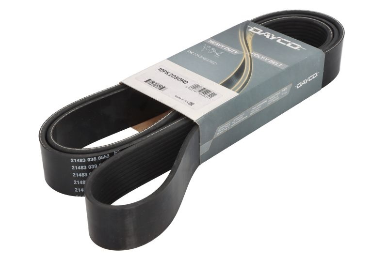 Řemen drážkový 10PK2050 MERCEDES Axor OM4570 , IVECO IRISBUS Citeli, Axer