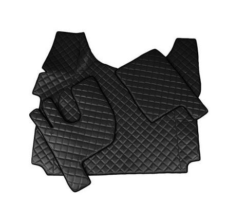 Koberec podlahový prošívaný ECO kůže černý - sada RVI Gama T automat od 2014