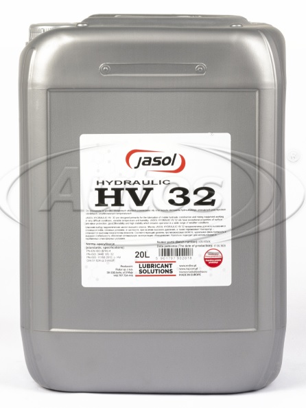 Olej hydraulický JASOL HYDRAULIC HV 32, 20 l