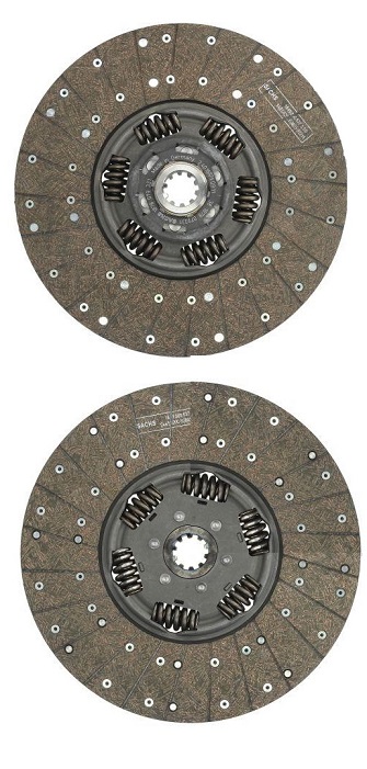 Lamela spojky 362mm/1 1/2"/10N MAN L2000, M2000, TGA, TGL, DAF LF45, LF55 