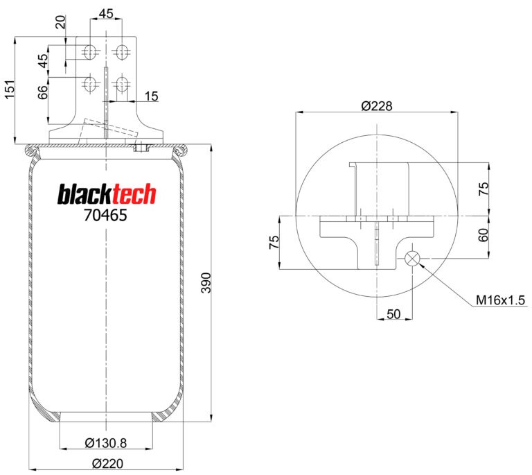 Vlnovec pérování - bez zvonu ZN L IVECO Stralis