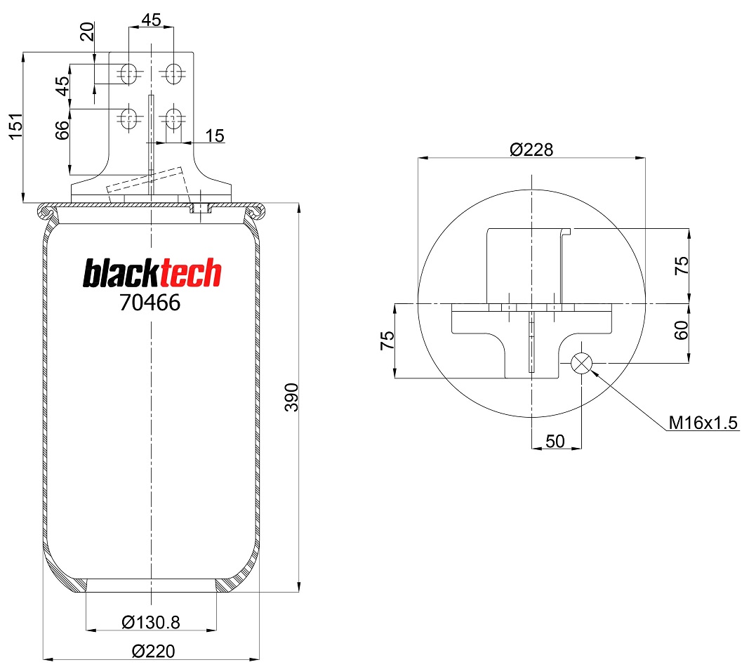 Vlnovec pérování - bez zvonu ZN P IVECO Stralis