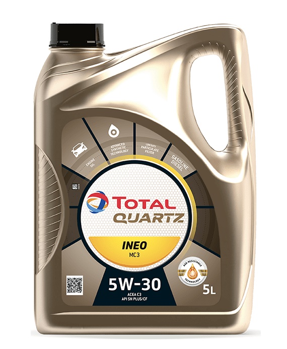 Olej motorový TOTAL QUARTZ INEO MC3 5W-30, 5 l