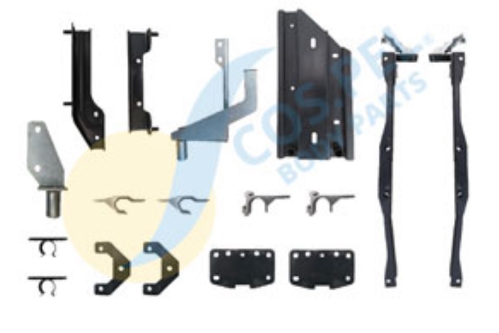 Držák mezinápravového spojleru P  - sada SCANIA P,G,R,T 