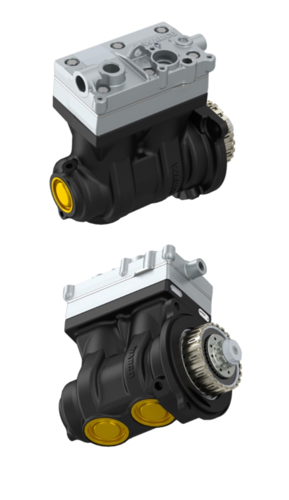 Kompresor vzduchu 2-válcový se spojkou VOLVO FH4, RVI Gama-T