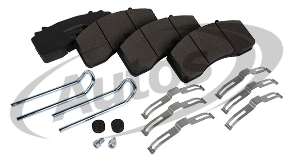 Deska brzdová 29279 Fomar 217x108x31 MAN TGS,TGX WABCO Maxx 22 