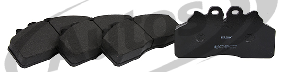 Deska brzdová 29256 Textar 175x95x27 PN/ZN IVECO E.Cargo, E.Fire