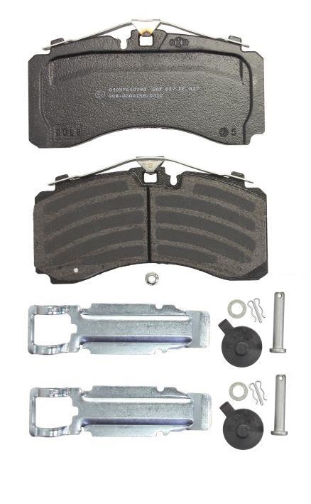 Deska brzdová 29319 Ferodo 215x108,5 SAF PROTEC S do třmenu KNORR SBS2220 H0/S01