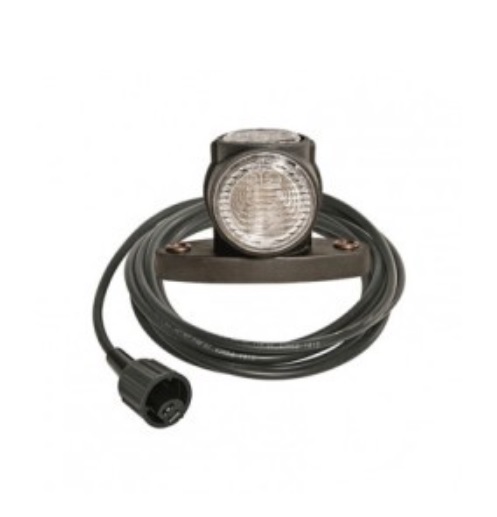 Svítilna poziční - tykadlo L/P SUPERPOINT III  24V LED č/b/o, P&R konektor, kabel 1,5m