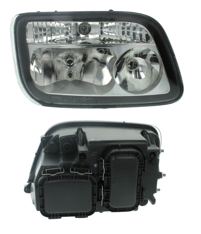 Světlomet hlavní s regulací /H1/H7/PY21W/W5W/ P MERCEDES Actros MP2/MP3, Axor od 2004