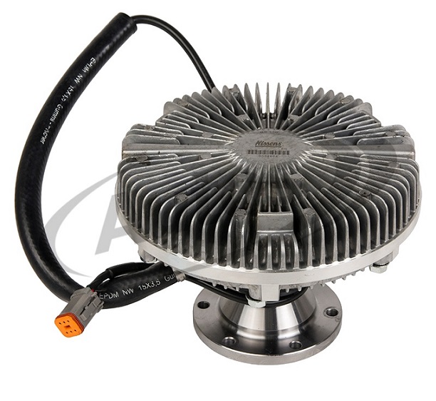 Viskospojka bez ventilátoru 237x163mm/konektor 5-pin SCANIA P,G,R,T 340-620 DC11/DC12/DC16