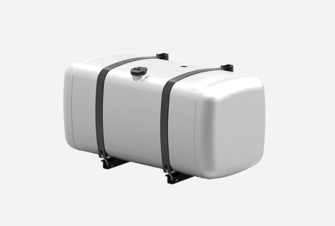 Nádrž paliva 400 l /690x690x900 Al kompletní MERCEDES