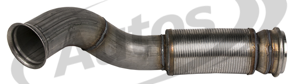 Trubka výfuku s pružným dílem RVI Gama T Euro 6, VOLVO  FH,FM,FMX D11-D13 Euro 6