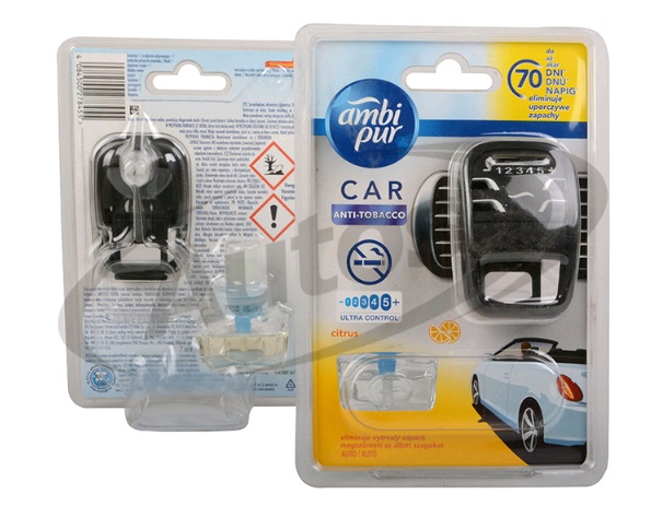 Osvěžovač vzduchu do auta AMBI PUR Vanilla, 7ml