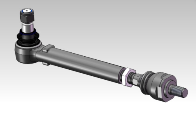 Koncovka tyče řízení 600mm M24x1,5/M22x1,5  MANITOU, DEUTZ, CASE RENAULT