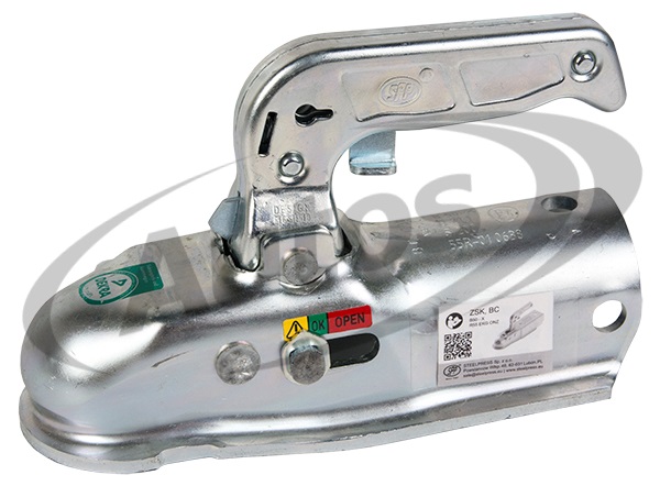 Kloub oje přívěsných vozíků osobních vozidel - tyč pr.50mm