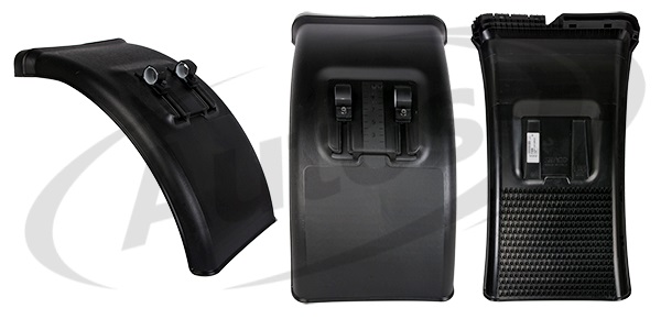 Blatník zadní 450x1890/R 640 KOMPLEET KOMBI na jednotlivá kola s úchyty