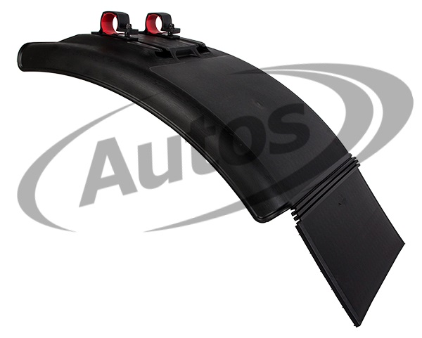 Blatník zadní 450x700/R 670 KOMPLEET na jednotlivá kola se zástěrkou 250mm a úchyty