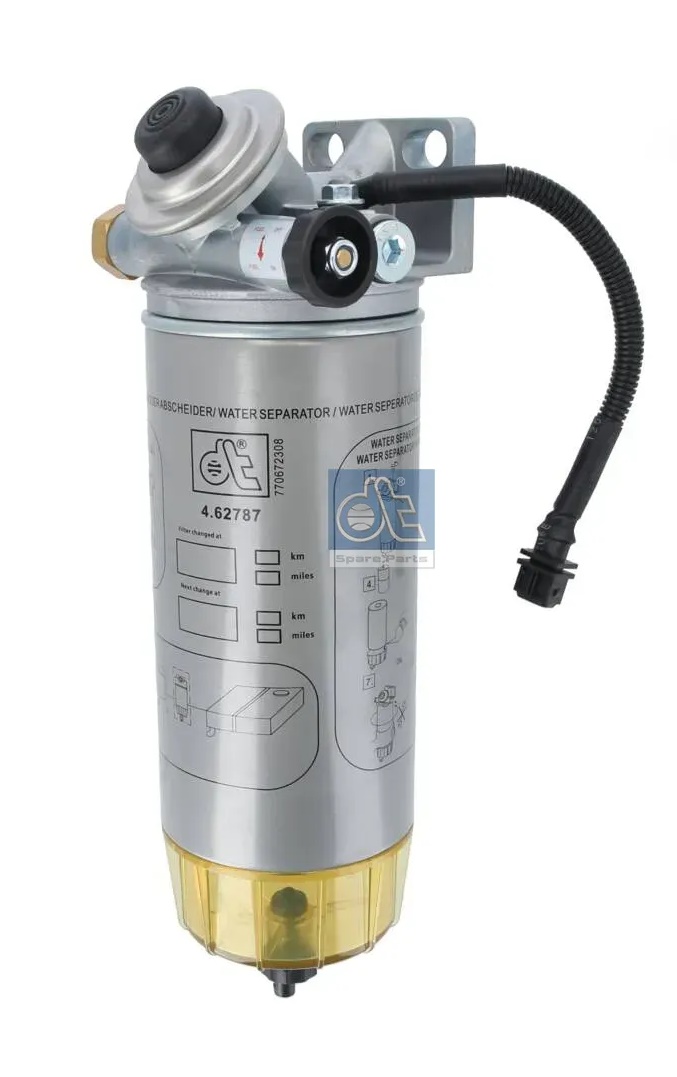 Filtr paliva vyhřívaný, s odlučovačem 1"x14UNS 2B MERCEDES Atego,Actros,Antos,Arocs,Axor